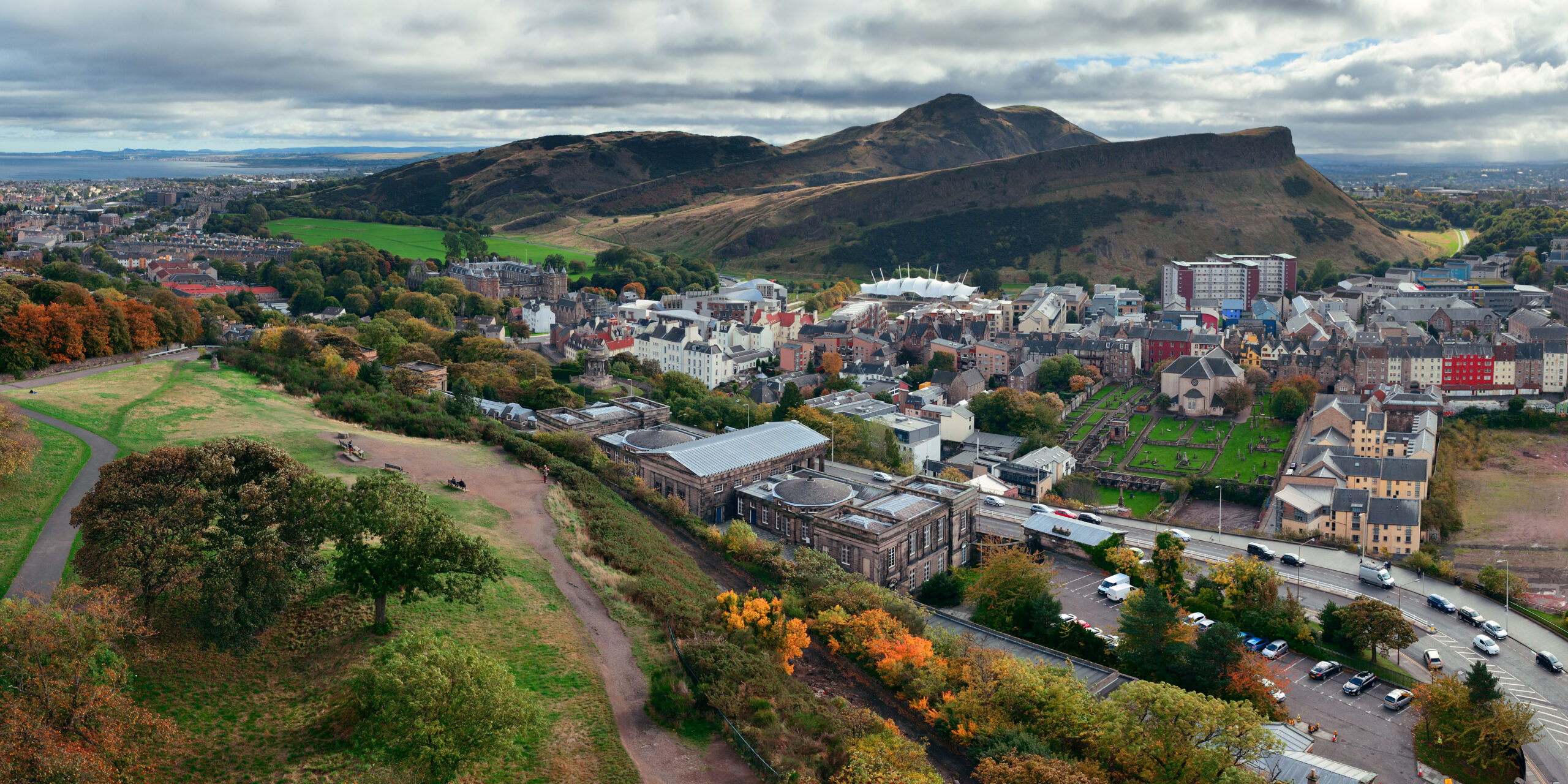 edinburgh city skyline panorama viewed from calton hill united kingdom scaled